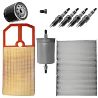 BESTPRICE Inspektionspaket Filtersatz SET D [Hersteller-Nr. 10694065] für Skoda, VW