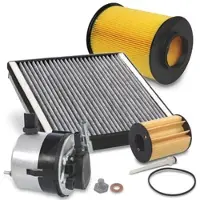 BESTPRICE Inspektionspaket Filtersatz SET B [Hersteller-Nr. 10694947] für Ford