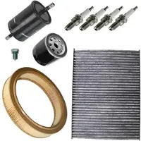 BESTPRICE Inspektionspaket Filtersatz SET D [Hersteller-Nr. 10694137] für VW, Seat