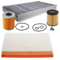 BESTPRICE Inspektionspaket Filtersatz SET B [Hersteller-Nr. 10694219] für Vauxhall, Opel