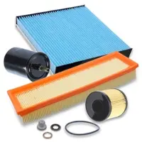BESTPRICE Inspektionspaket Filtersatz SET B [Hersteller-Nr. 10694936] für Peugeot, Citroën