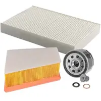 BESTPRICE Inspektionspaket Filtersatz SET A [Hersteller-Nr. 10694734] für Renault, Nissan