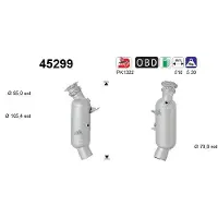 As Katalysator 45299 für BMW