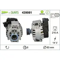 Valeo Generator ORIGINS NEW STOP&START 439981
