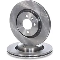 BESTPRICE 2x Bremsscheibe Vorderachse belüftet [Hersteller-Nr. 10600942] für VW, Seat