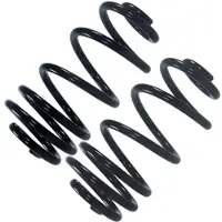BESTPRICE 1x Fahrwerksfeder Hinterachse [Hersteller-Nr. 31474043] für Opel, Vauxhall