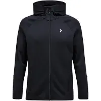 Peak Performance Sweatjacke Rider Essentials Midlayer Zip Hood Herren Black Black-XXL