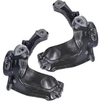 BESTPRICE 2x Achsschenkel, Radlagergehäuse [Hersteller-Nr. 31216792] für Audi, Skoda, Seat, VW