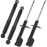 BESTPRICE 4x Stossdämpfer vorne + hinten Gasdruck [Hersteller-Nr. 31407120] für Fiat