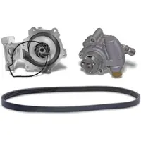 BESTPRICE Set Wasserpumpe + Servopumpe [Hersteller-Nr. 10701885] für Ford