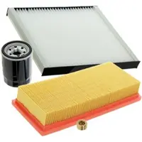 BESTPRICE Inspektionspaket Filtersatz SET A [Hersteller-Nr. 10694404] für Fiat