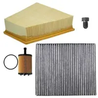 BESTPRICE Inspektionspaket Filtersatz SET A [Hersteller-Nr. 10694063] für Skoda, VW, Seat