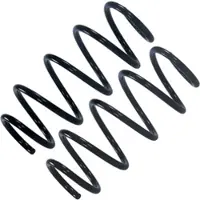 BESTPRICE 1x Fahrwerksfeder Vorderachse [Hersteller-Nr. 31474058] für Skoda, VW, Audi