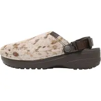 Crocs Classic Crafted Pony Hair Holzschuhe