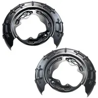 BESTPRICE 2x Deckblech für Bremsscheibe Hinten [Hersteller-Nr. 34006889] für Kia, Hyundai