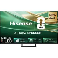 Hisense 50 '' E8S | ULED MiniLED Smart TV 4K 144 Hz, 127 cm (50"), 3840 x 2160 Pixel, DLED, Smart-TV, WLAN, Schwarz