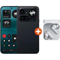 Nothing Phone 4a Pro 8/Dual-SIM schwarz Android 16 Smartphone+ CMF Buds 2a - Smartphone - 128 GB