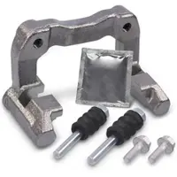 BESTPRICE Bremssattelhalter hinten links [Hersteller-Nr. 31469511] für Skoda, Peugeot, Citroën, Vauxhall, Opel, Audi, VW, Ds, Seat