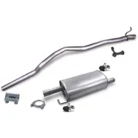 BESTPRICE Schalldämpfer Set + Montagematerial [Hersteller-Nr. 40675436] für VW