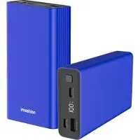 IMoshion Ultra Series Aluminium Powerbank 20.000 mAh - Schnellladen bis 33W - Cobalt Blue