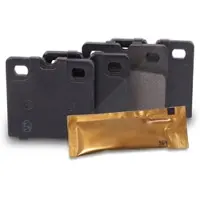 BESTPRICE Bremsbeläge hinten (Satz) [Hersteller-Nr. 40674687] für Audi, Tesla, Ford, Aston Martin, Ford Usa, Jaguar