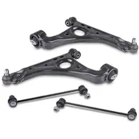 BESTPRICE 2x Querlenker + 2x Kopppelstange vorne [Hersteller-Nr. 40974161] für Opel