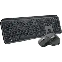 Logitech MX Keys S Combo (2026) für Windows Grafit, Kabellose Maus-Tastaturkombination, Bluetooth, Logi Bolt, inkl. MX Master 4