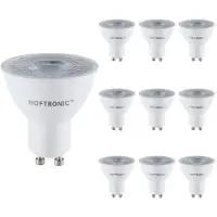 HOFTRONIC™ LED Lampe GU10 4,5W 345lm 6500K 38° 10er Set