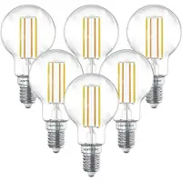 HOFTRONIC™ Smart WiFi LED-Glühlampe E14 4,9W 470lm P45 1800-3000K dimmbar 6er Set
