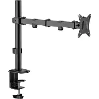 Wiltec Monitorhalterung bis 32" Bildschirmhalterung bis 9kg Tischklemme VESA