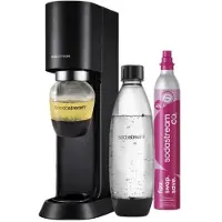 SodaStream MIX Sättigungsgerät + CO2-Kartusche, 1 l (430 ml), Schwarz