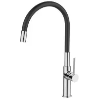 SAT Küchenarmatur Schwarz/Chrom SATBSD290C
