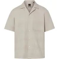 BOSS für Herren. 50559322 Rayer Hemd beige (XXL), Lässig, Baumwolle, Kurzarm