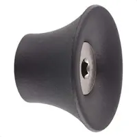 WAGNER System design yourself Garderobenhaken TULIP GH 0301 mit 1 Haken schwarz, 1 St.