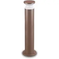 Ideal Lux 321868 OUTDOOR TORRE Stehleuchte/Pfostenleuchte für den Außenbereich 1xE27 H800mm IP65 Kaffeebraun