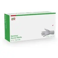Lohmann & Rauscher Sentina Azure Nitrile Unt.Hands.unste.pf XL 9-10 100 St