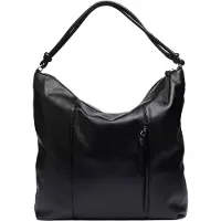 s.Oliver Schultertasche Shoulder Bag Grey / Black schwarz