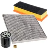 BESTPRICE Inspektionspaket Filtersatz SET A [Hersteller-Nr. 10694554] für Fiat, Ford