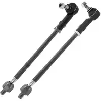 BESTPRICE 2x Spurstange komplett mit Spurstangenkopf [Hersteller-Nr. 10661933] für VW, Audi