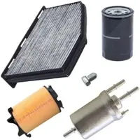 BESTPRICE Inspektionspaket Filtersatz SET B [Hersteller-Nr. 10491169] für Seat, VW, Skoda, Audi