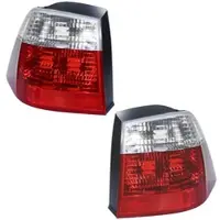 BESTPRICE 2x Heckleuchte außen, Blinker weiß, ohne Lampenträ [Hersteller-Nr. 10427761] für BMW