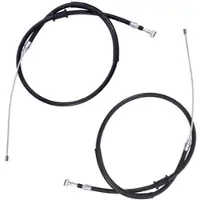 BESTPRICE 2x Handbremsseil Scheibenbremse Hinterachse [Hersteller-Nr. 10621877] für Opel, Fiat, Citroën, Vauxhall, Peugeot