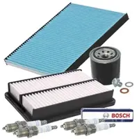BESTPRICE Inspektionspaket Filtersatz SET C [Hersteller-Nr. 10694543] für Hyundai, Kia
