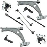 BESTPRICE 10-teiliger Querlenkersatz Vorne li re [Hersteller-Nr. 10663075] für Audi, VW, Seat
