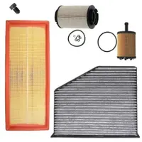 BESTPRICE Inspektionspaket Filtersatz SET B [Hersteller-Nr. 10694133] für Seat, Skoda, Audi, VW