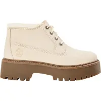Timberland - "Stone Street" Stiefeletten für Damen, Leder, Wasserfest (Weiß)