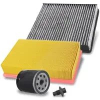 BESTPRICE Inspektionspaket Filtersatz SET A [Hersteller-Nr. 10694983] für Ford