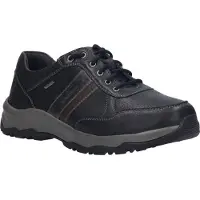 Josef seibel Schnürschuh "Leroy 56, schwarz-kombi", Herren, Gr. 42, schwarz (schwarz, kombi), Obermaterial: 100% Rindsleder Leather cow., Schuhe Schnürschuh