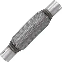 BESTPRICE Flexrohr 45 x 200 mit Schlitz (SS304) [Hersteller-Nr. 31527399] für Daihatsu, Opel, Citroën, Ford, Seat, Peugeot, Mercedes-Benz, Daewoo, Fia
