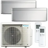 Daikin Multisplit Klimaanlage | Stylish| silber | 2,0 kW + 2,5 kW
